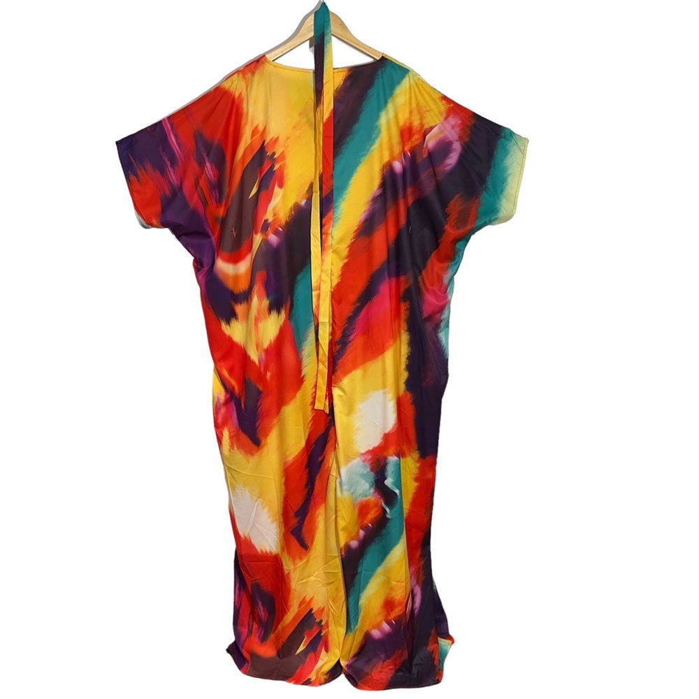 NWT XPlus Wear Womens Rainbow Kaftan Pride LGBTQIA - Picture 2 of 4